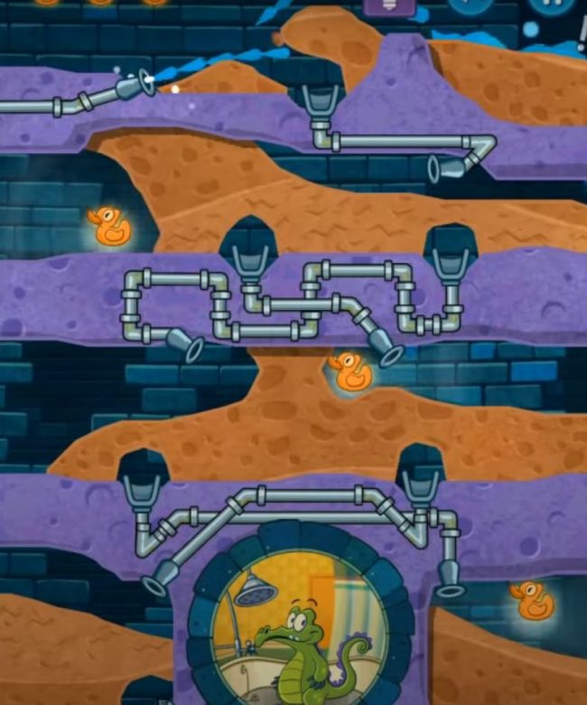 Where’s My Water gameplay.